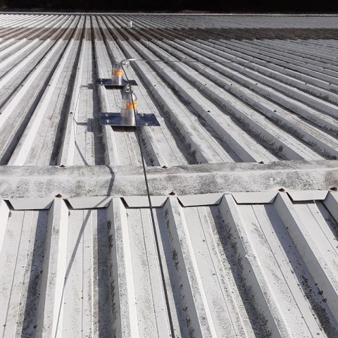 líneas de vida para instalar placas fotovoltaicas