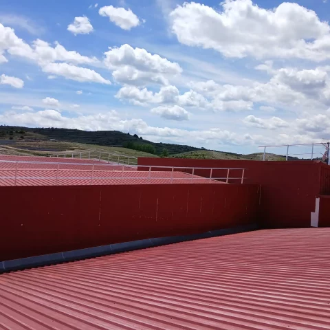 Barandilla de seguridad en Teruel